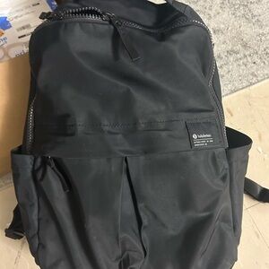 Lululemon Athletica Black Backpack